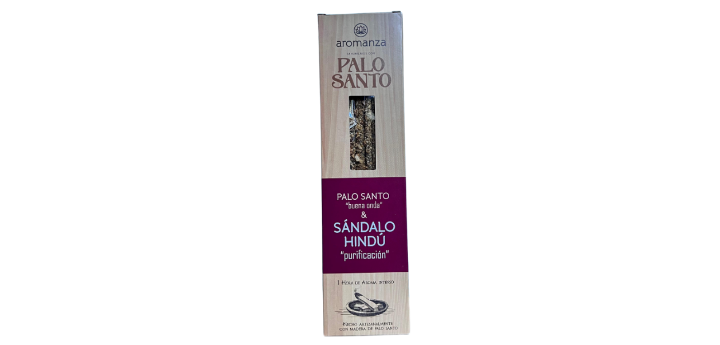 Sahumerio Palo Santo y Sandalo Hindú