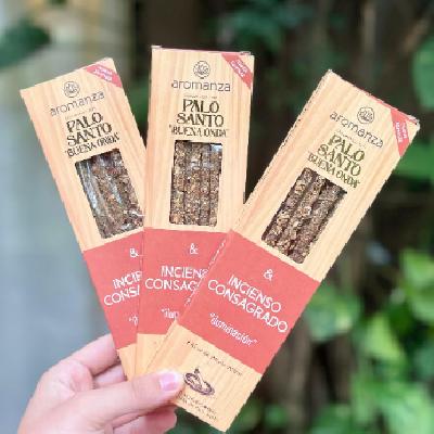 Sahumerios de Palo Santo y Incienso Consagrado